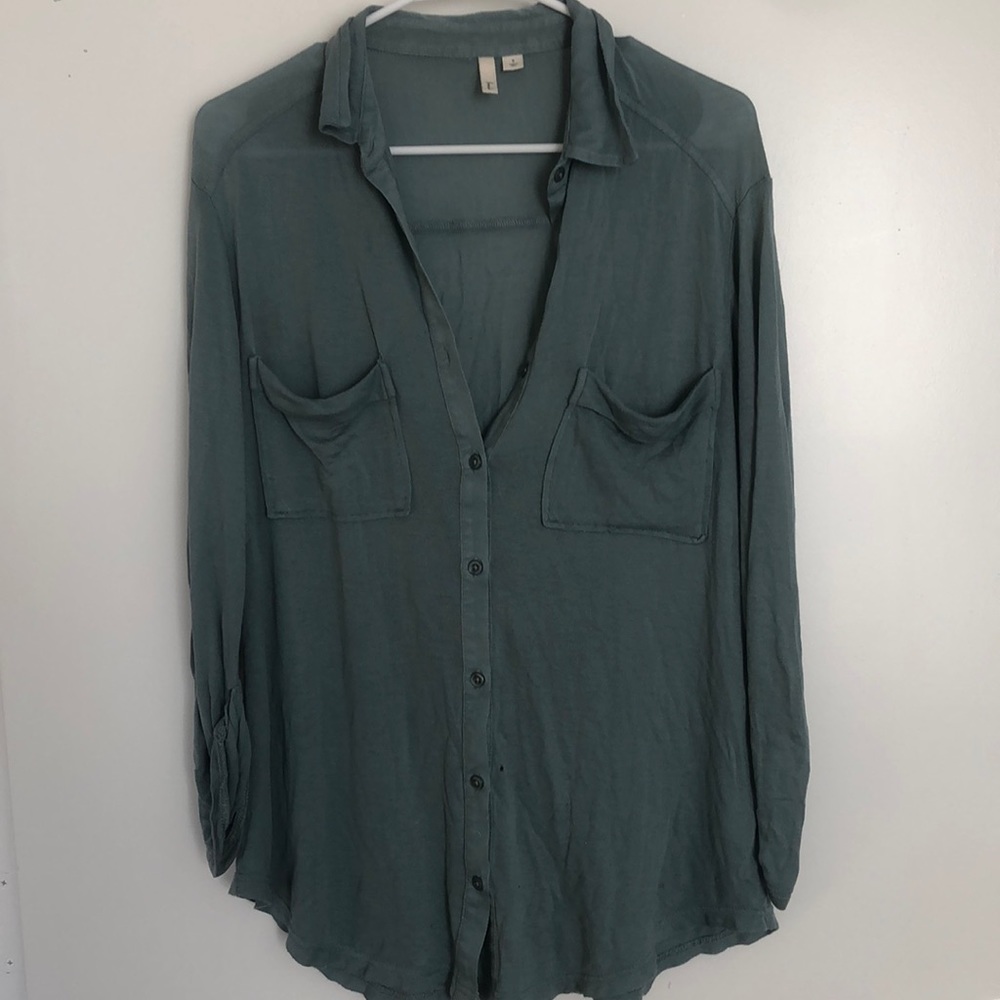 Blue super soft long sleeve